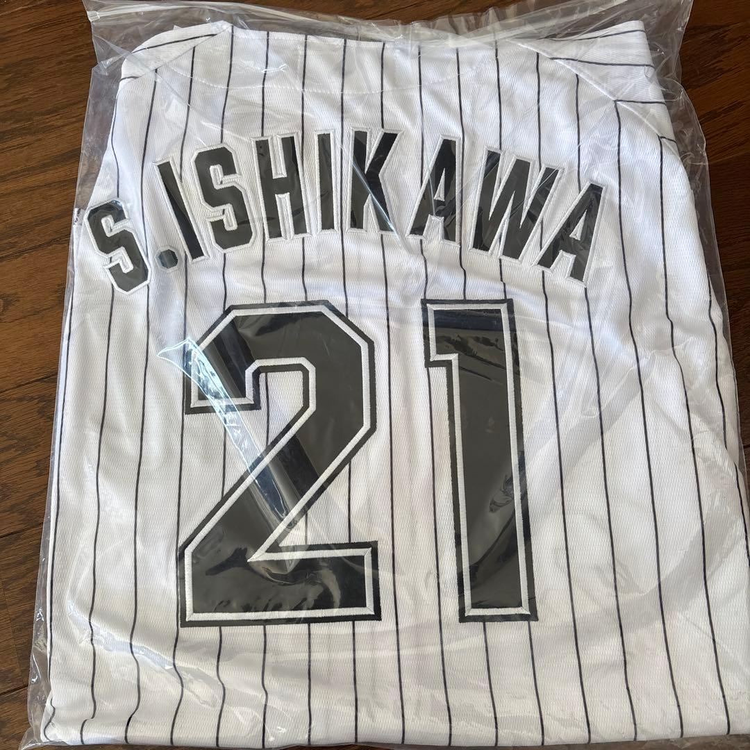 千葉ロッテマリーンズ 石川柊太 ユニフォーム - メルカリ