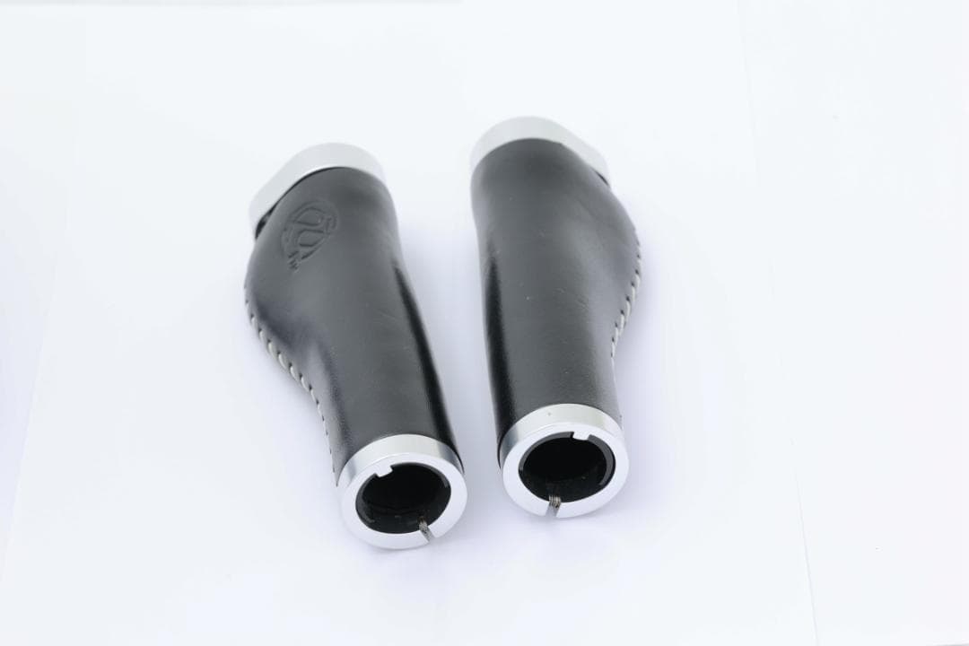 廃盤品 *PDW* whiskey ergo グリップ 黒レザー ブロンプトン