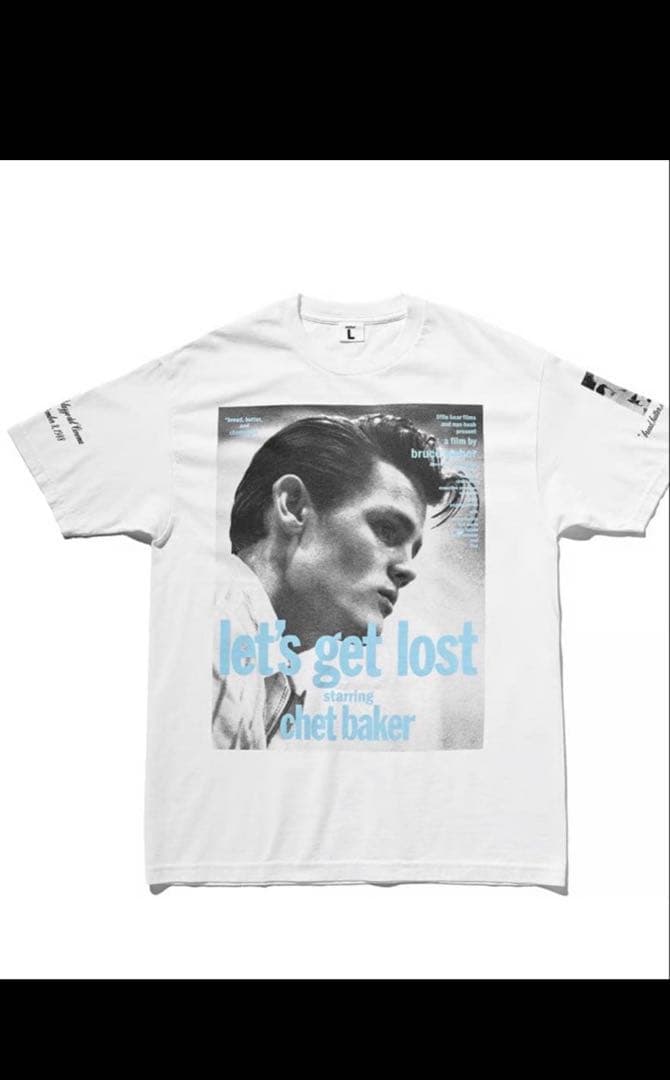 Let's get Lost × weber Tシャツ Mサイズ Let's get Lost × weber] T shirt (Monochrome) |