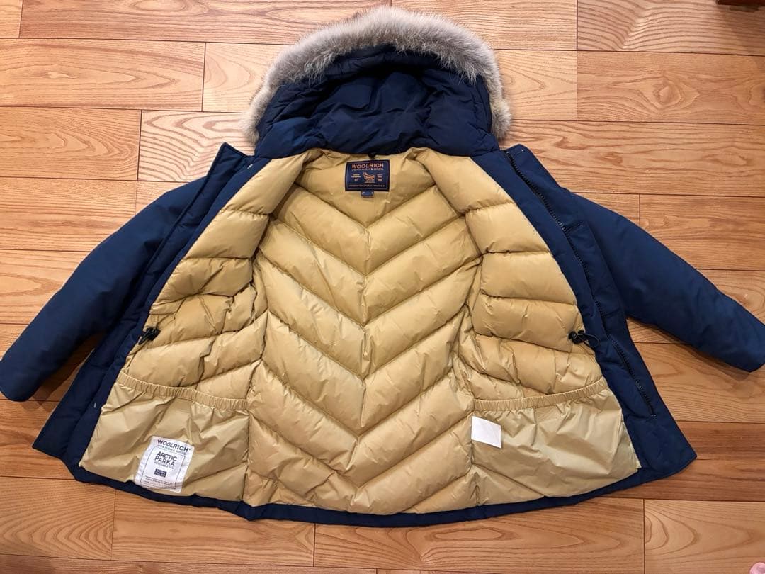 WOOLRICH ネイビー ダウンジャケット 中古・古着通販】WOOLRICH (ウールリッチ) ダウンジャケット ネイビー