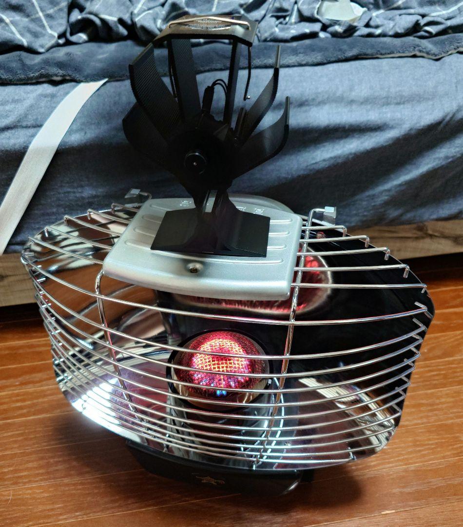 センゴクアラジン カセットガスストーブ シルバークイーンとストーブファンのセット ポータブル ガス ストーブ シルバークイーン | Aladdin（アラジン