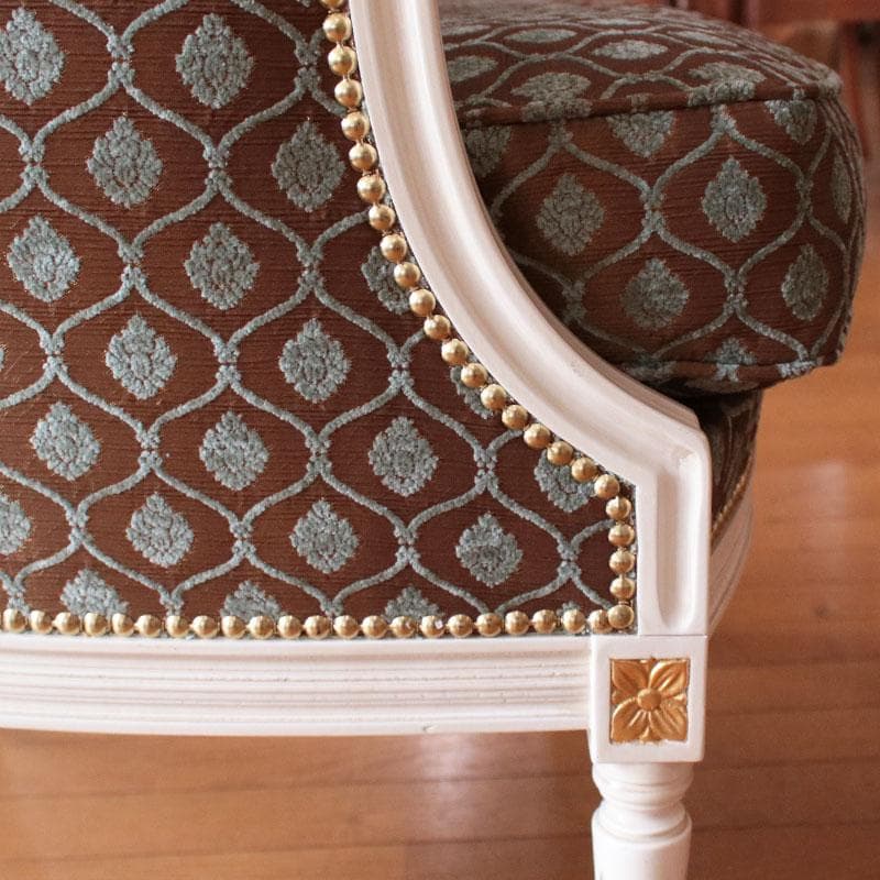 michiko様専用 ソファ 一人がけ グリーン エレガント 122-149