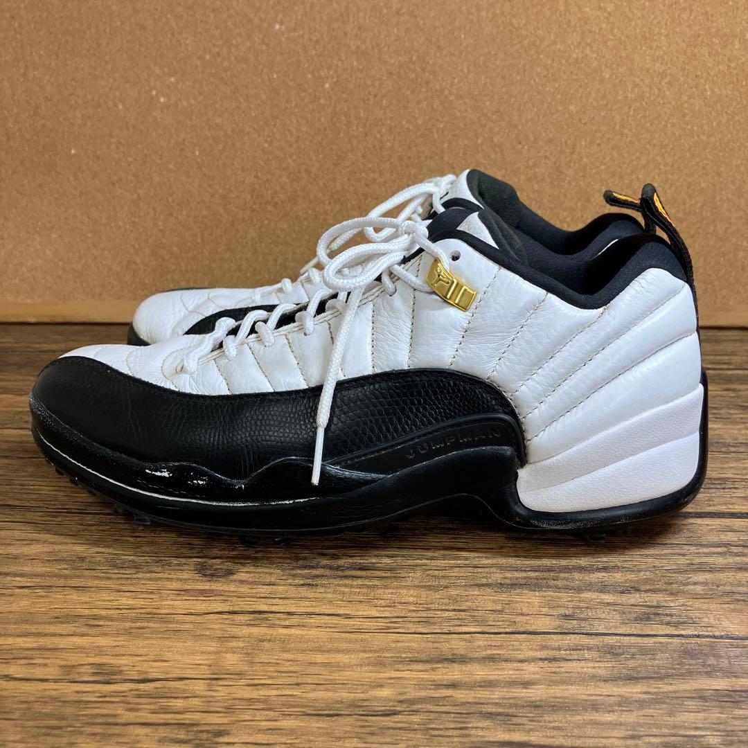 （K25560）ナイキ エアジョーダン12 ロー ゴルフ \"タクシー\" 27㎝