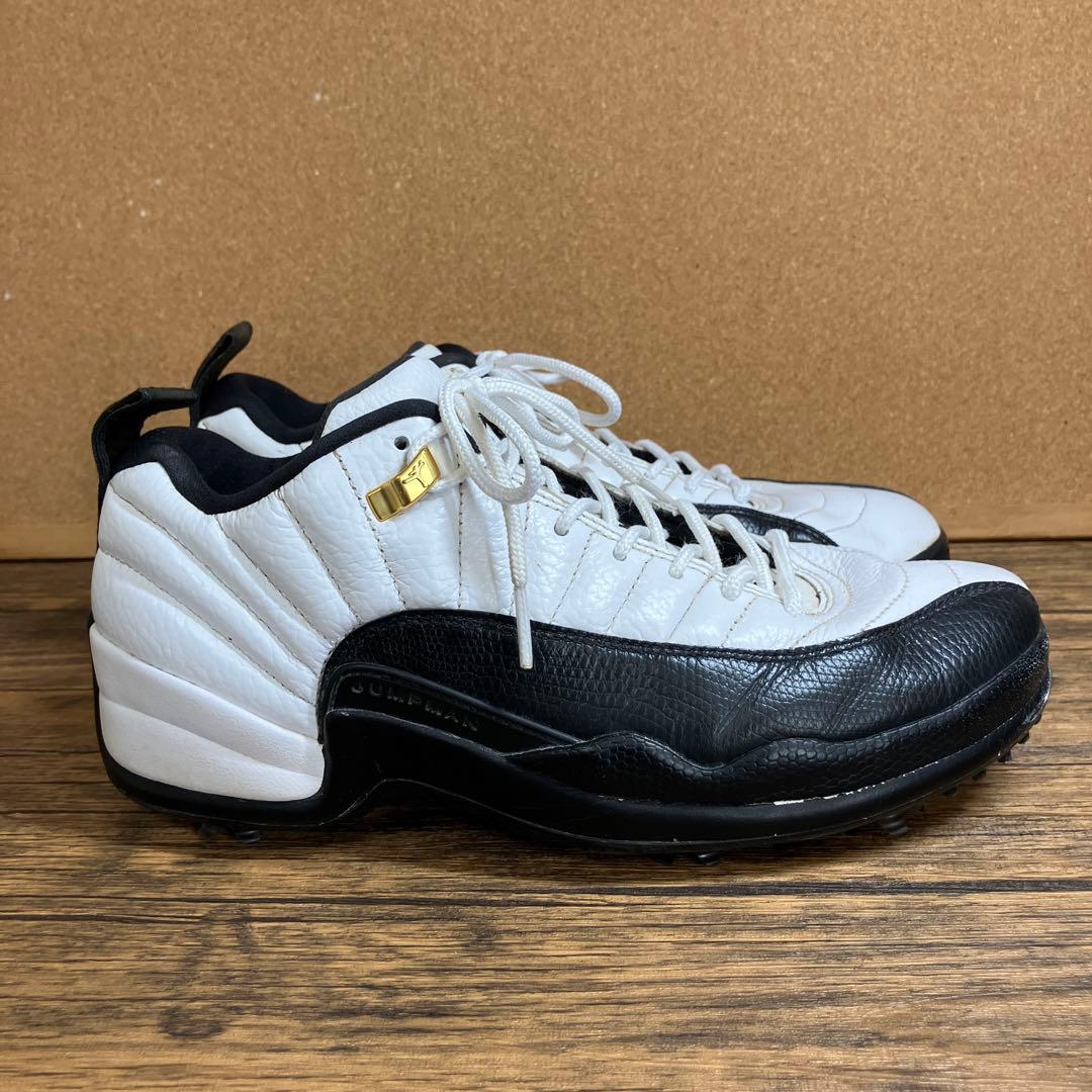 （K25560）ナイキ エアジョーダン12 ロー ゴルフ \"タクシー\" 27㎝