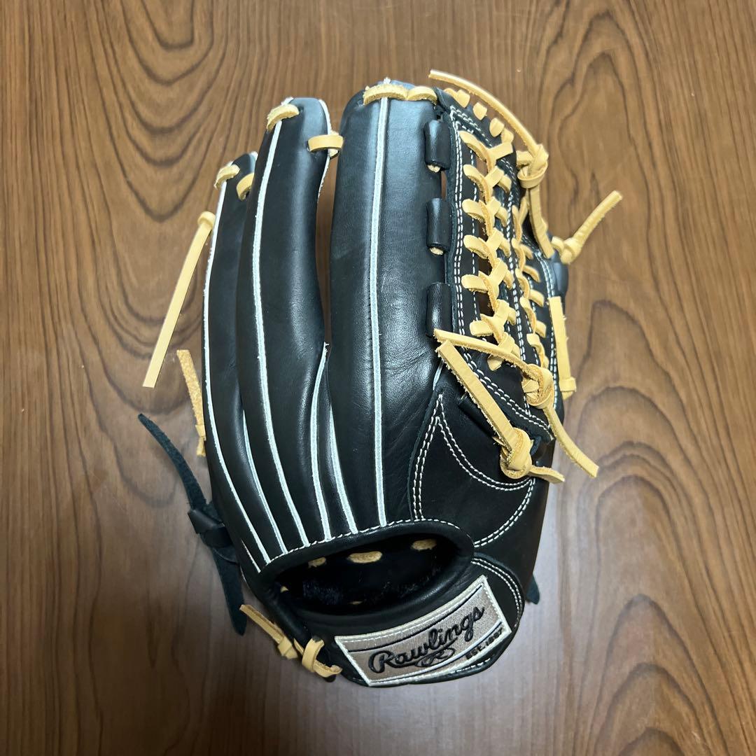 Rawlings 軟式グローブ 黒/ベージュ　一般 Rawlings 軟式グローブ 黒/ベージュ - メルカリ