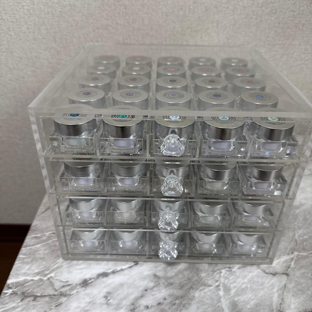 フォリカ　ジェルネイル100色セット　ケース、カラーチャート付き 楽天市場】Folicaカラージェル全色コンプリート ジェルネイル ジェル