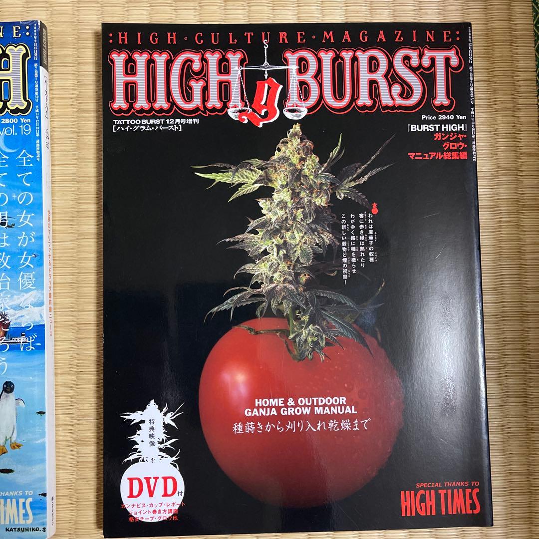 BURST HIGH バーストハイ DVD付き（他DVDも）まとめ売りのみの通販