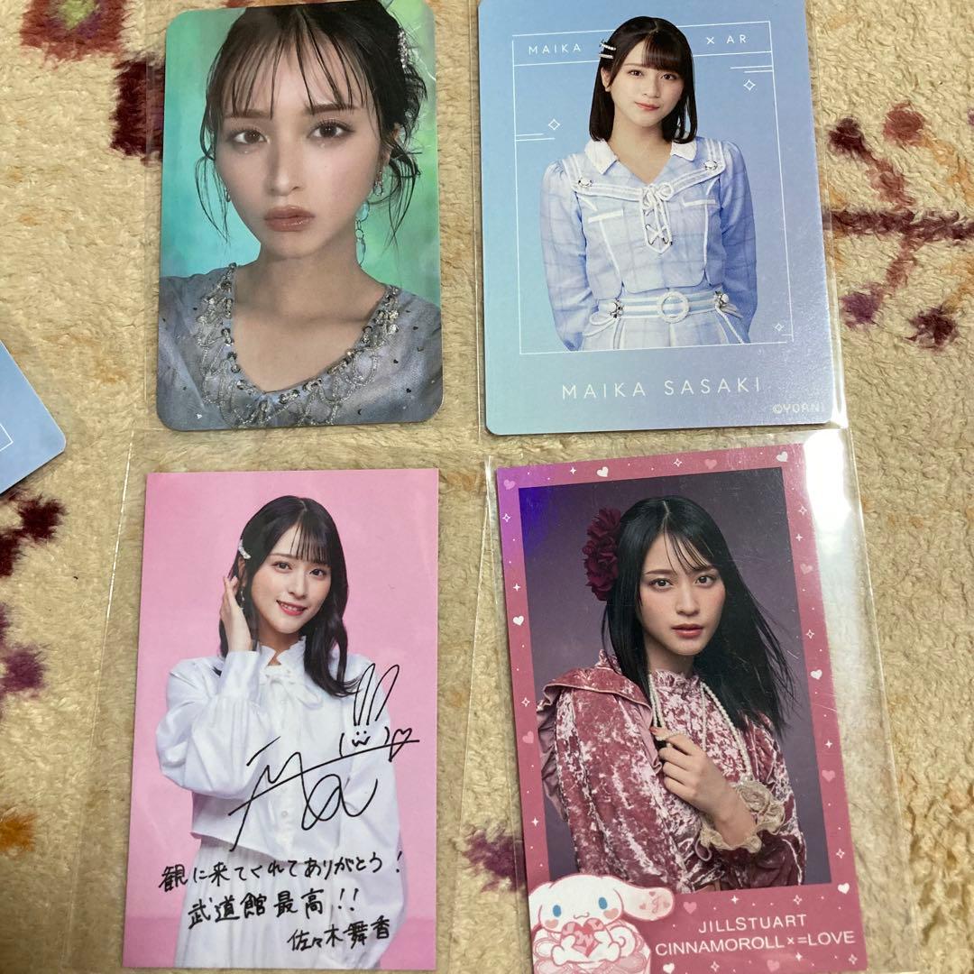 佐々木舞香 =LOVE THE MOVIE サイン入りカード イコラブ - メルカリ
