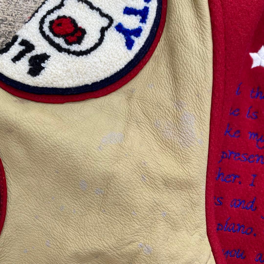 激レア 希少 ハローキティ 30周年 フルデコ スタジャン サンリオ 本革