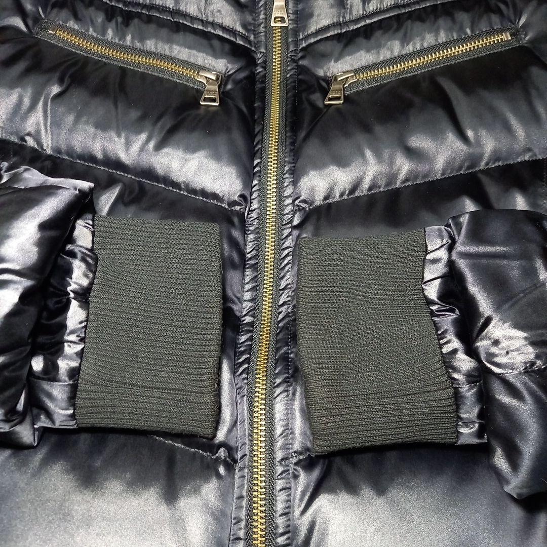 バーバリー ブラックレーベル ライダース ダウンジャケット サイズM