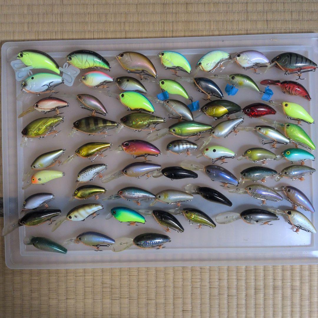クランクベイト　セット販売 クランクベイト 4g 1/8oz 5色セット ケース付き バス 釣り ルアー