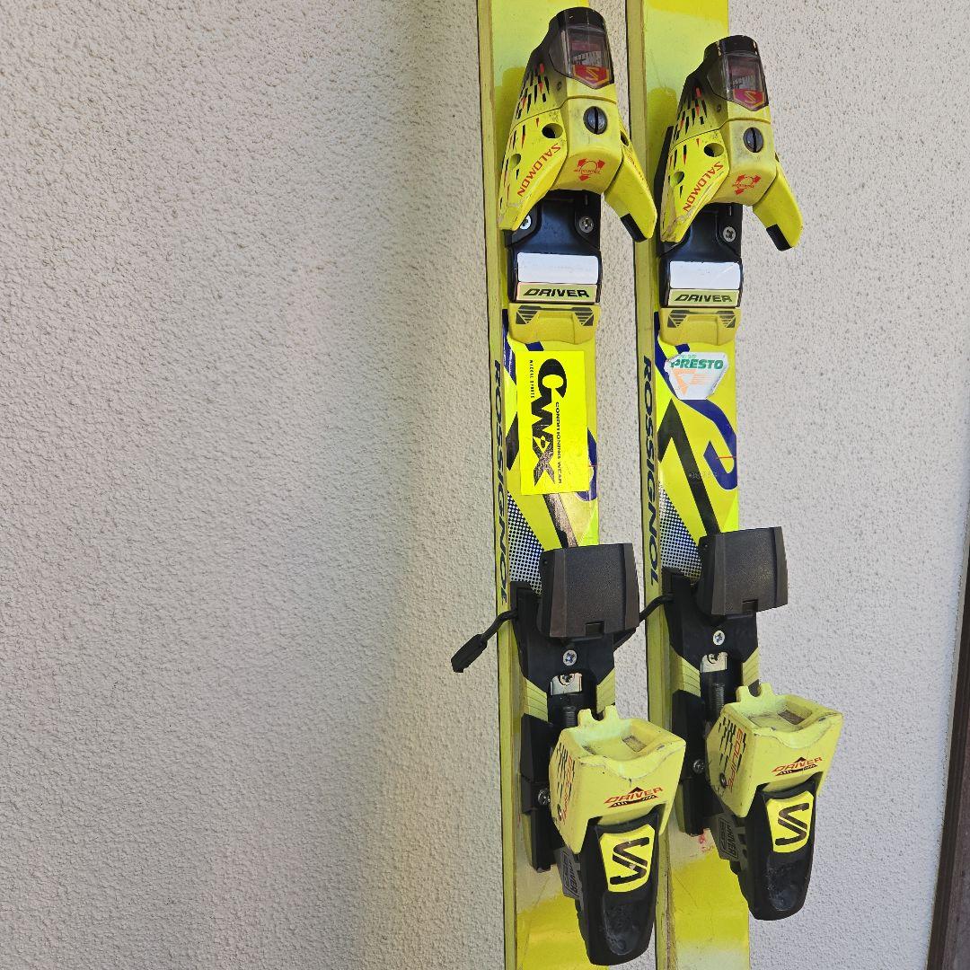 ロシニョール 7S ケブラー サロモン997エキップ スキー・ビンディング