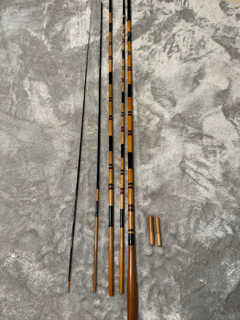 山彦 特作むらさめ本調 十七尺一寸二分 へら竿