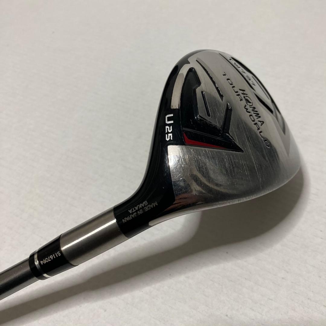 本間ゴルフ tw737ユーティリティ 25度 5ut ウィザード IB85 TOUR WORLD