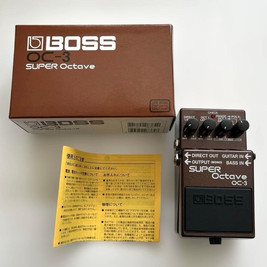 BOSS OC-3 Super Octave オクターバー BOSS OC-3 SUPER Octave Pedal | Guitar Center