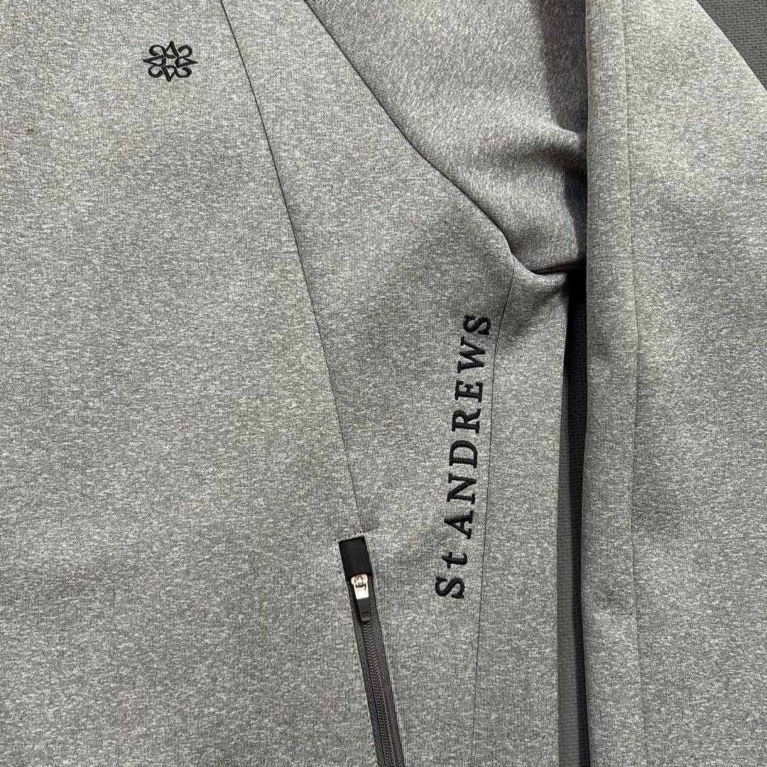 St ANDREWS（セントアンドリュース） スタンドカラーフルジップ
