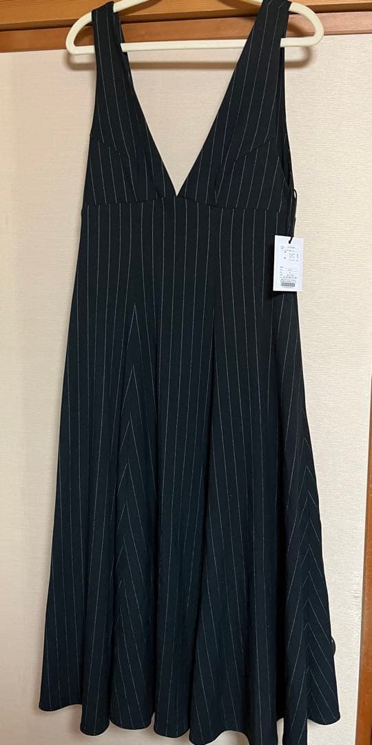 herlipto Striped Jumper Skirt ジャンスカ Mサイズ - メルカリ