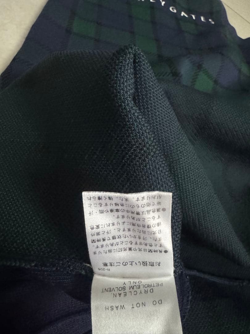 PEARLY GATES パーリーゲイツチェック柄 ワンピース - メルカリ