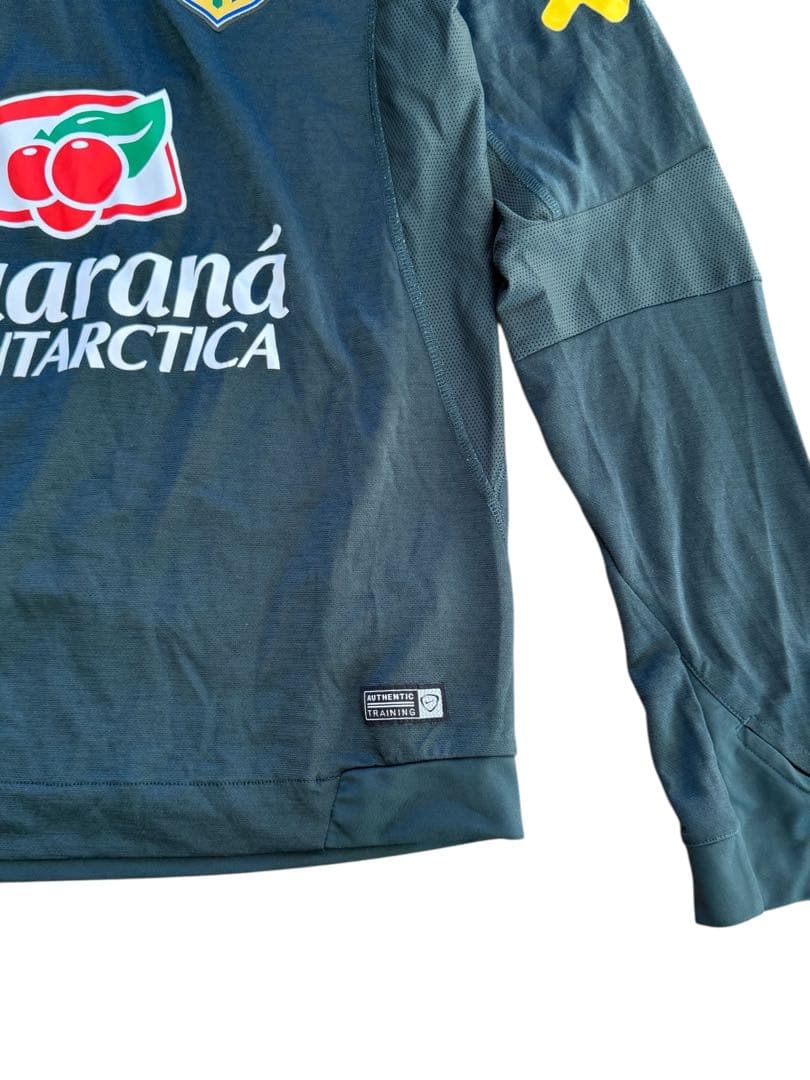 NIKE ブラジル代表 14/15 長袖 ドリルトップ/プラクティスシャツ M NIKE M