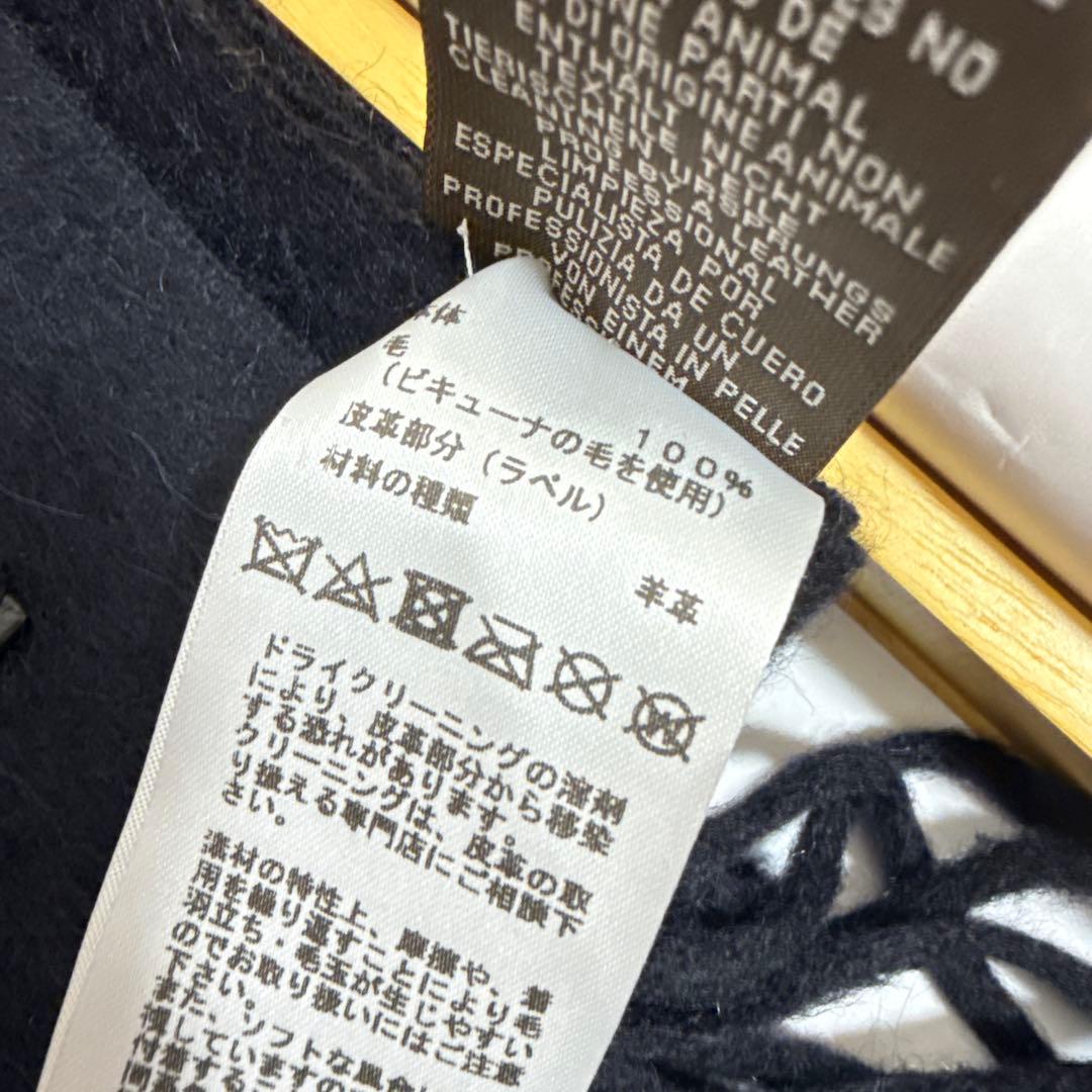 エルメス マフラー ビキューナ100% ネイビー 専用箱付き - メルカリ