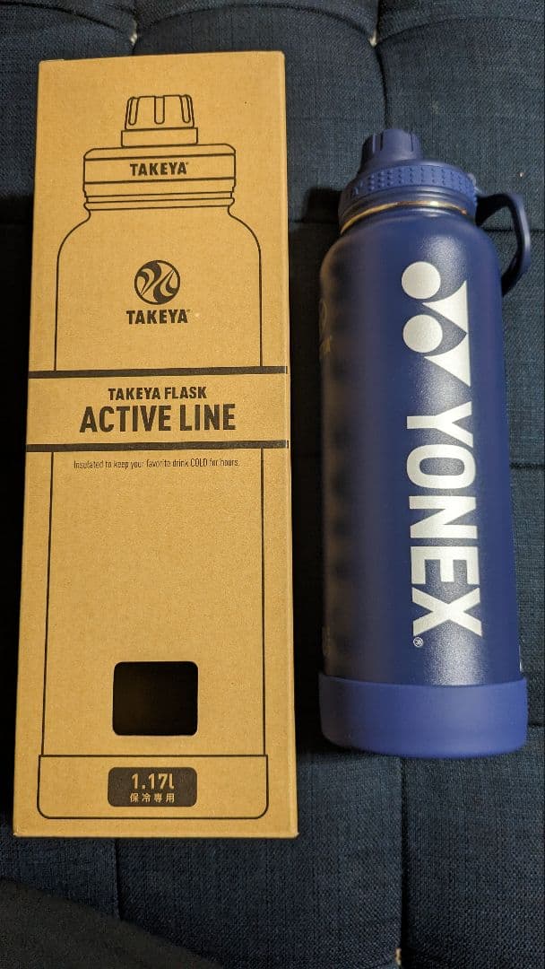 YONEX ヨネックス 水筒 TAKEYA タケヤ 1.17リットル - メルカリ