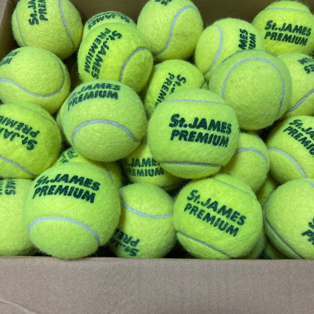 テニスボールSt.JAMESプレミアム 5〜6h時間ゲーム使用100球 - メルカリ