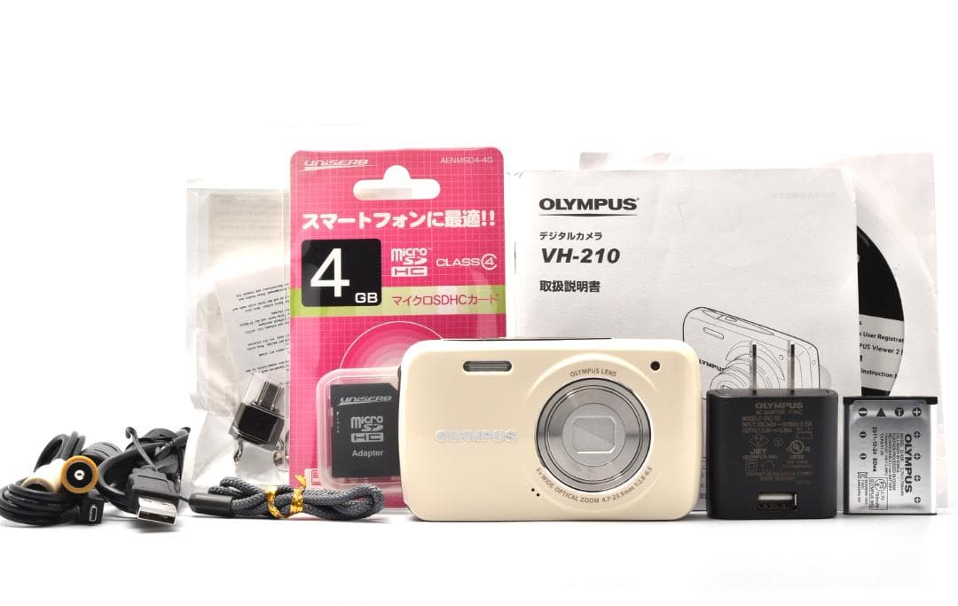 オリンパス OLYMPUS VH-210 コンパクデジカメ スマホ転送セット