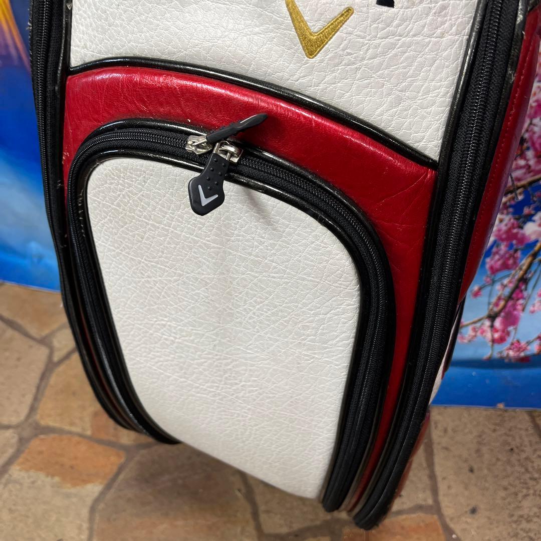 寶BT-1055 Callaway 3点式 キャディバッグ 赤黒 - メルカリ