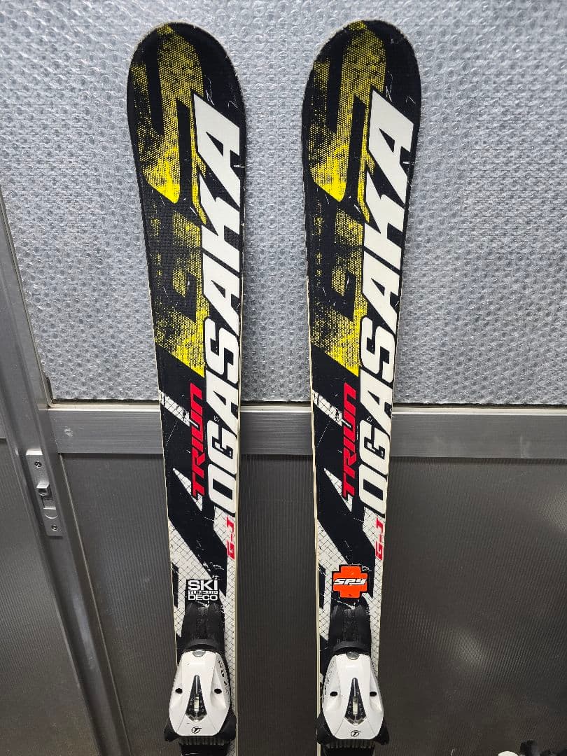 OGASAKA TRIUN G-J 140cm 子供スキー板 調整ビンディング