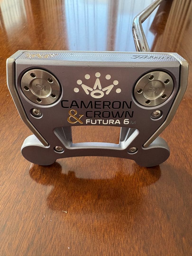 スコッティキャメロン　Crown Futura 6パター キャメロン＆クラウン フューチュラ 6M パター 2017年モデル レフティ