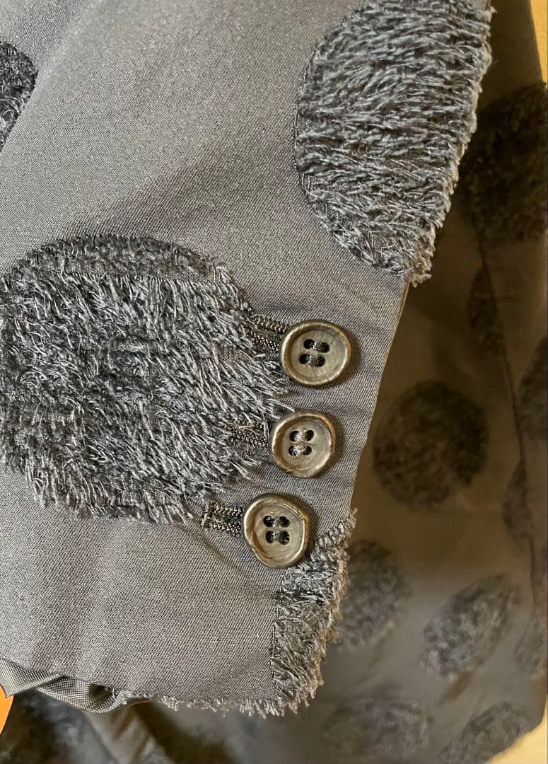 M*A様 コムデギャルソンオムプリュス 11AW エステル フリルコート