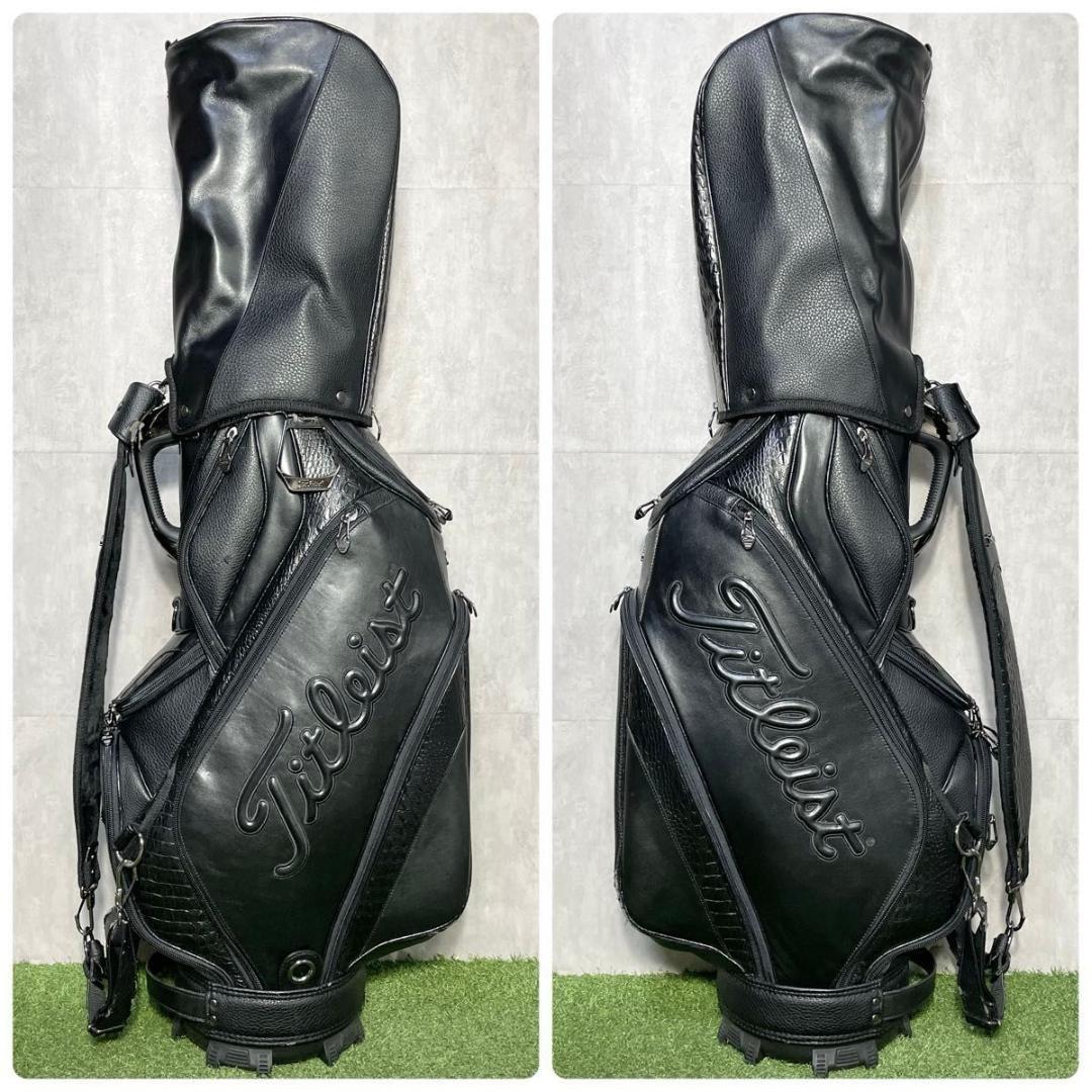 激レア】タイトリスト ブラックリミテッド キャディバッグ ゴルフ