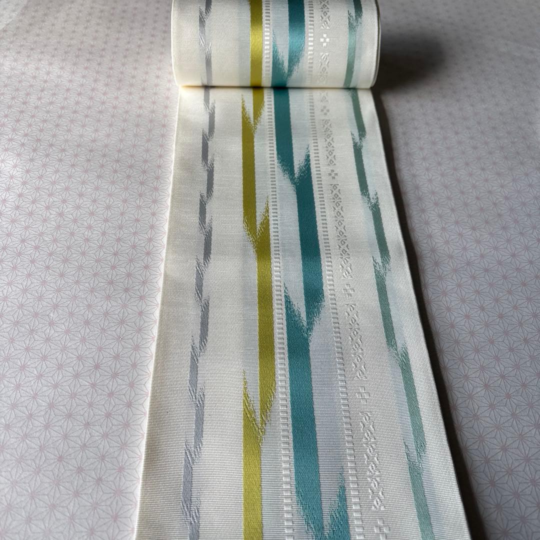 OB93本場筑前博多織 小袋帯（半幅帯） 椿 本袋 正絹 新品 - メルカリ