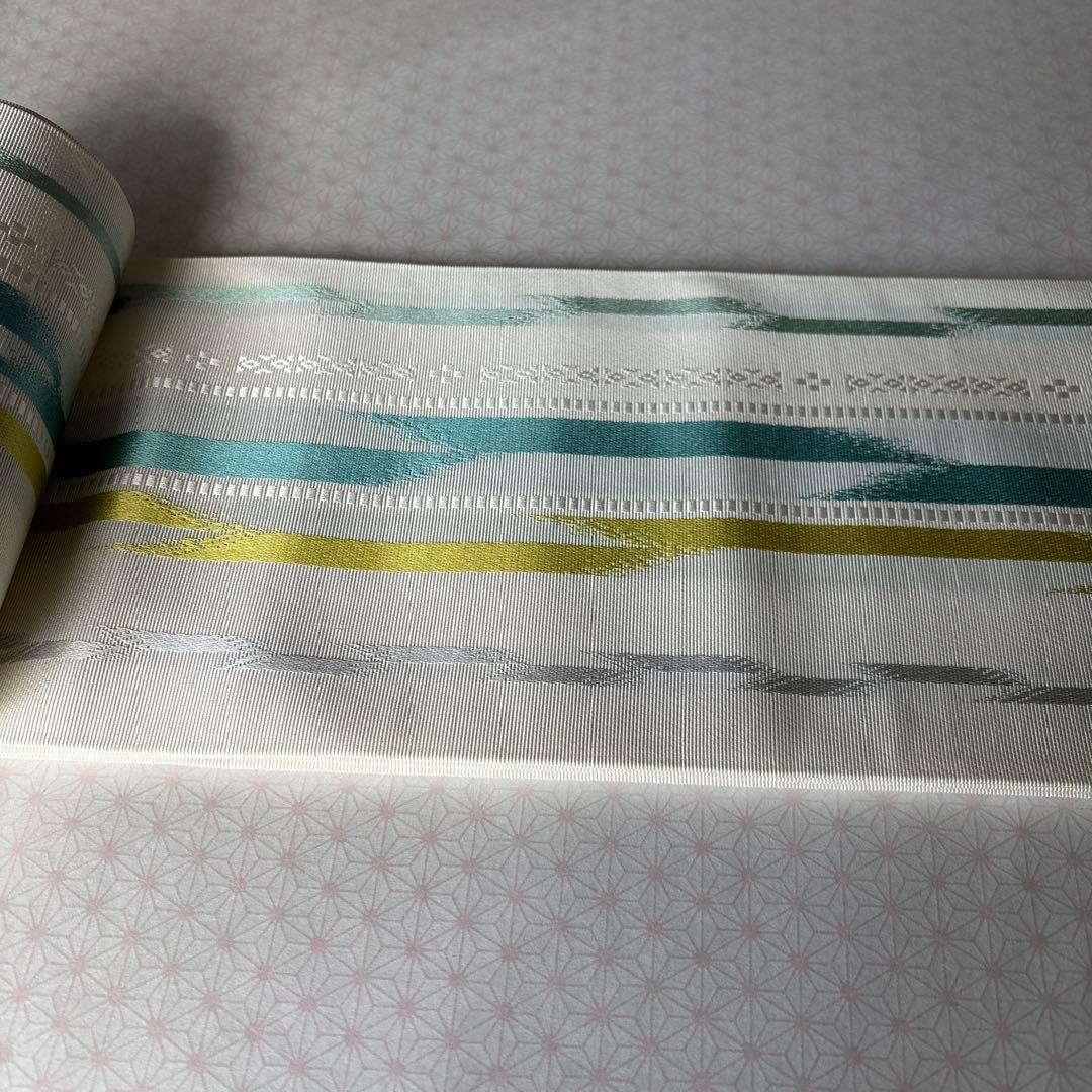 OB93本場筑前博多織 小袋帯（半幅帯） 椿 本袋 正絹 新品 - メルカリ