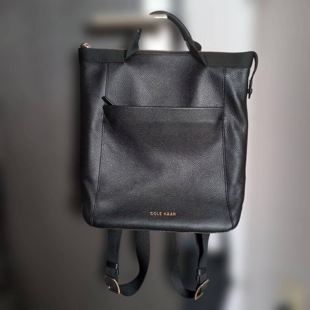 w*9様 最終価格☆COLE HAAN ブラック 3wayバッグ COLE HAAN（コールハーン） バッグ レディース バックパック 本革
