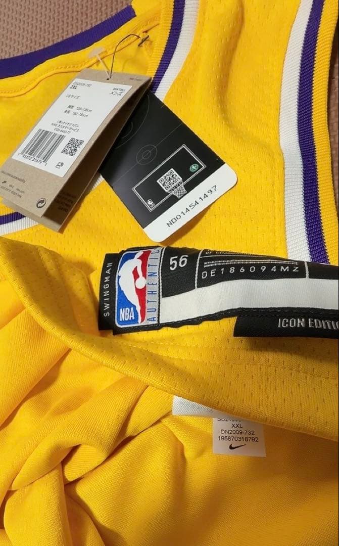 新品 定価14630円 ロサンゼルス・レイカーズ 八村塁 ユニフォ