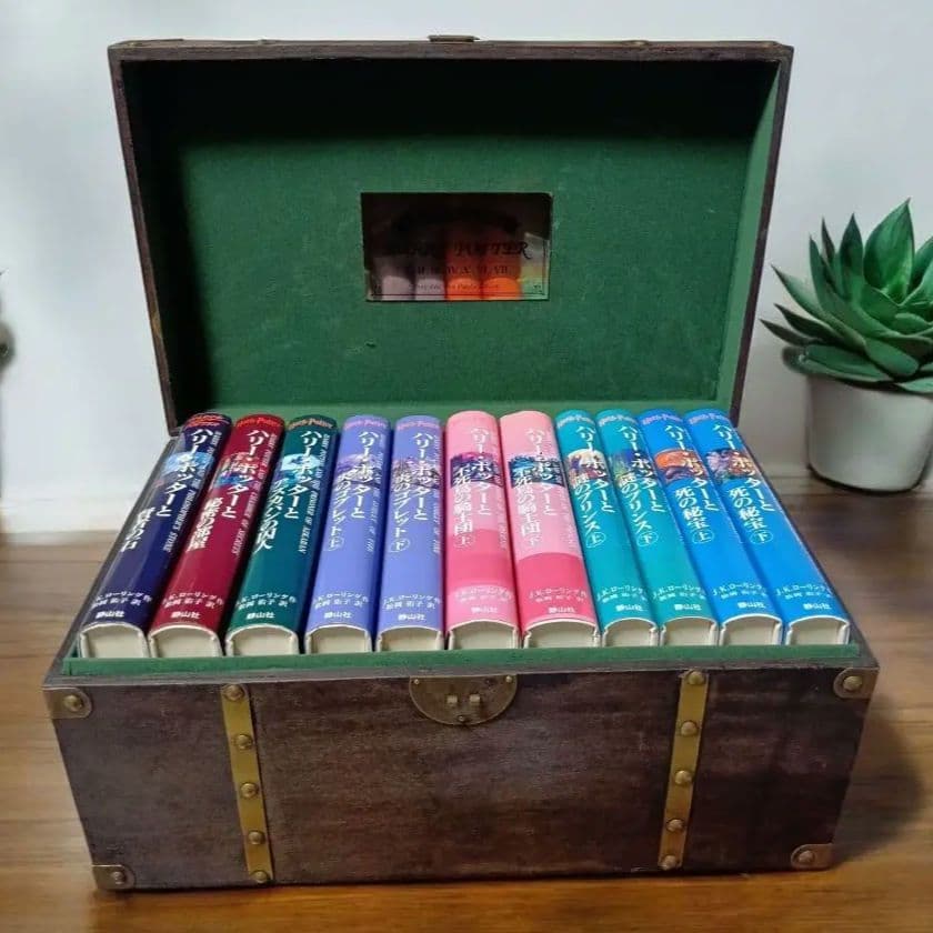 ハリーポッター 全巻セット　送料込み／アンティーク風BOX ハリーポッター 全巻セット 送料込み／アンティーク風BOX