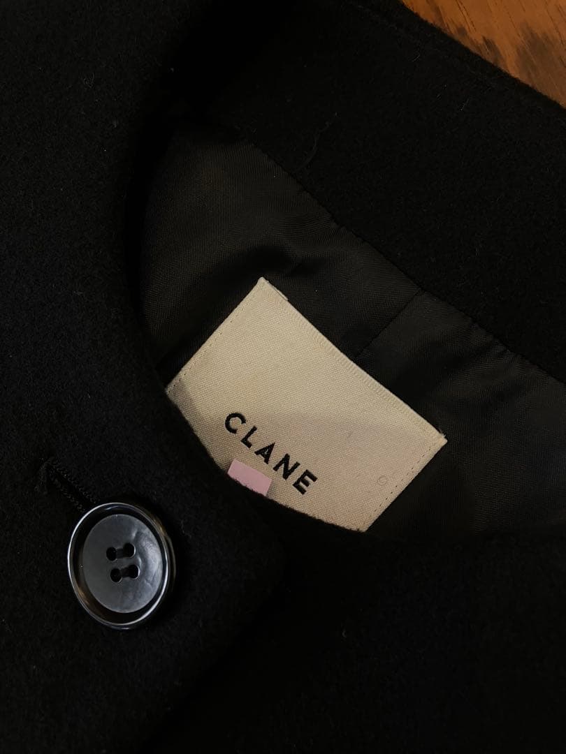 森カフェ 様専用 CLANE クラネ コクーンコート ブラック サイズ0