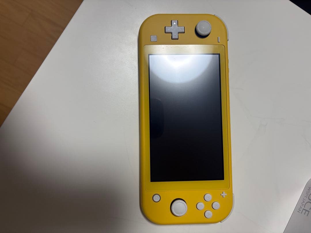 タイムセール！Nintendo Switch Lite イエロー 本体 充電器付の通販