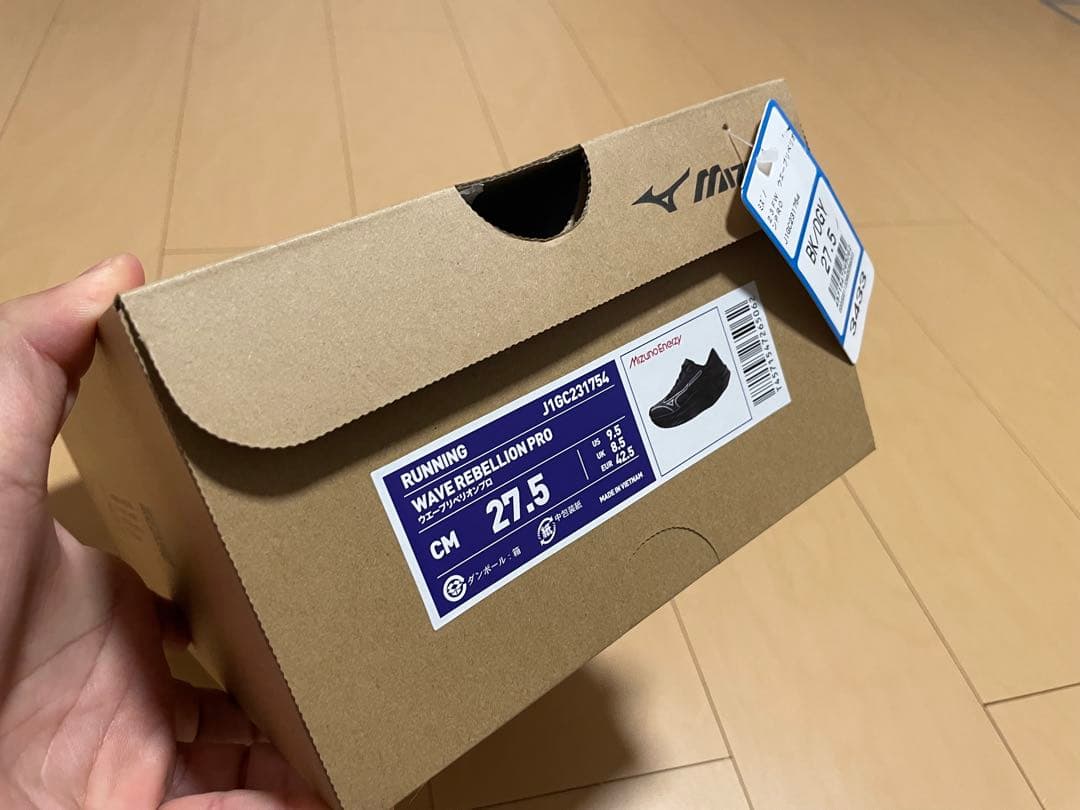 ミズノ ウェーブ リベリオンプロ 27.5cm