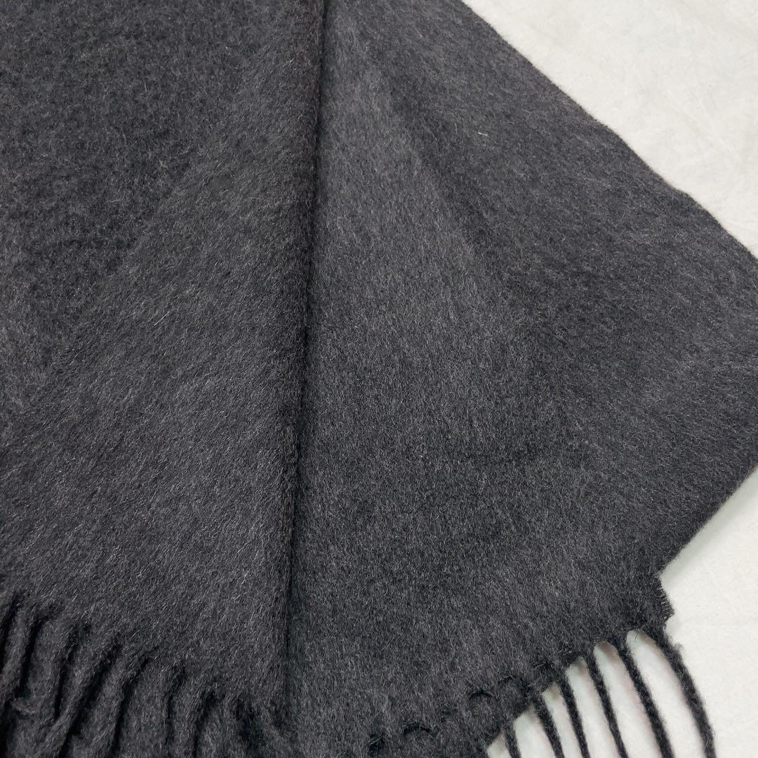 専用】サンローラン 高級 イタリア製 上質 カシミア100% マフラー グレー