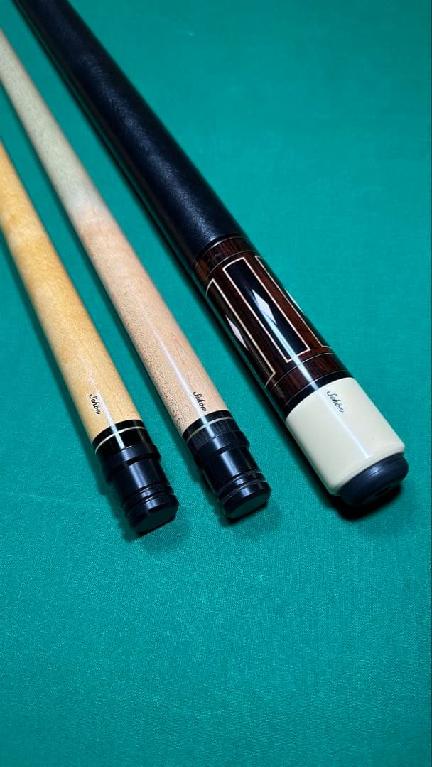 ☆中古☆カスタムキュー☆ショーン☆2シャフト☆ - メルカリ