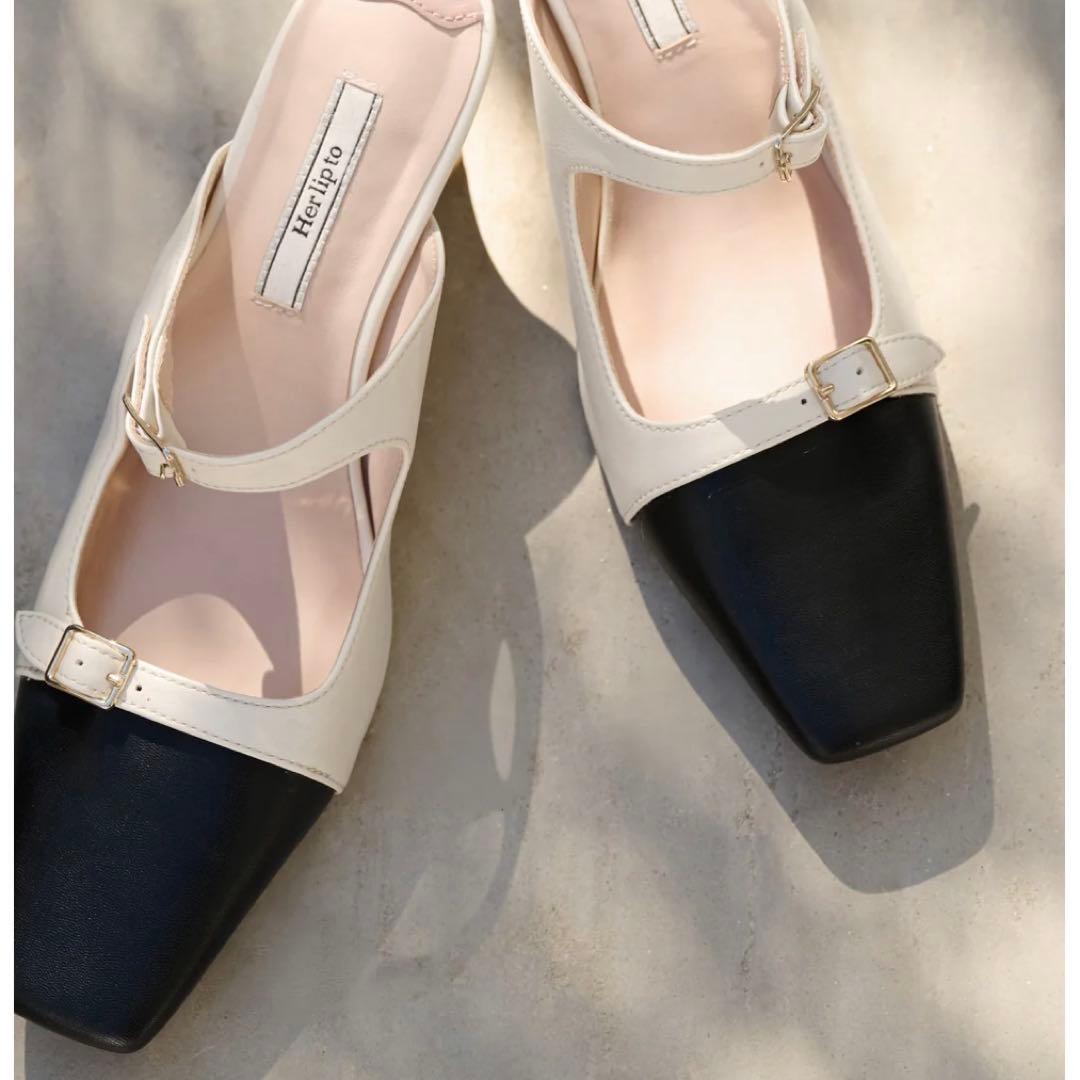 ⭐︎本日のみ⭐︎ハーリップトゥ Mademoiselle Mules 39 25㎝