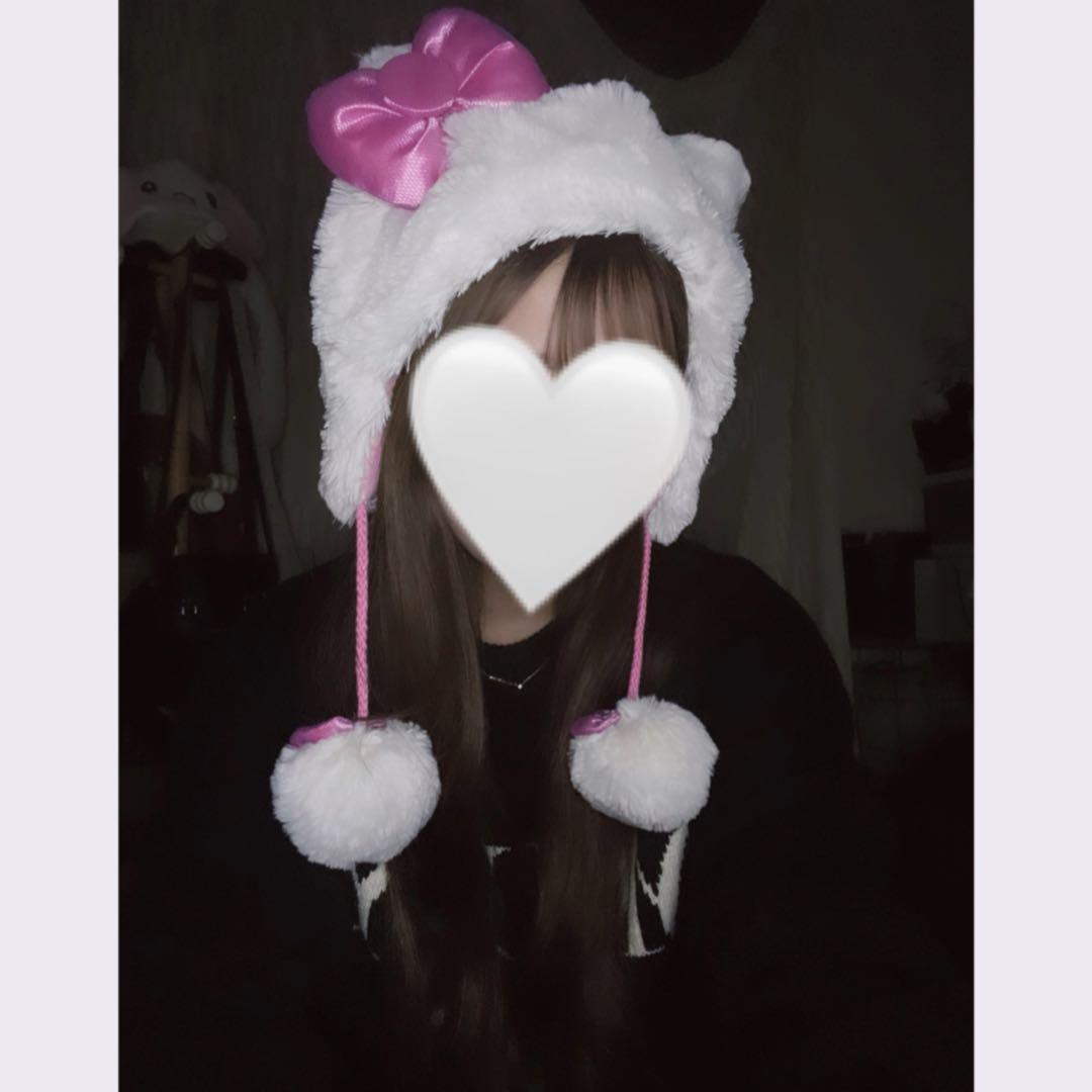 usj ユニバ キティ ニット帽 ファンキャップ - メルカリ