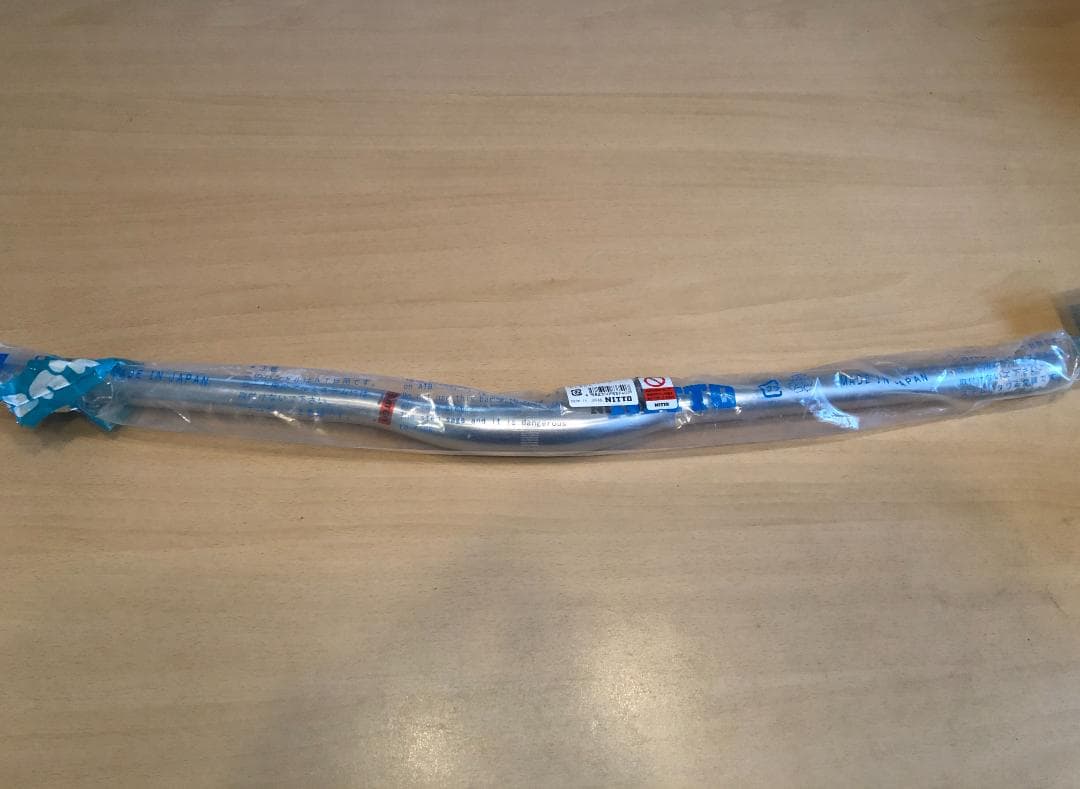 NITTO】Shred Bar シルバー 31.8mm/650mm NITTO* for shred bar