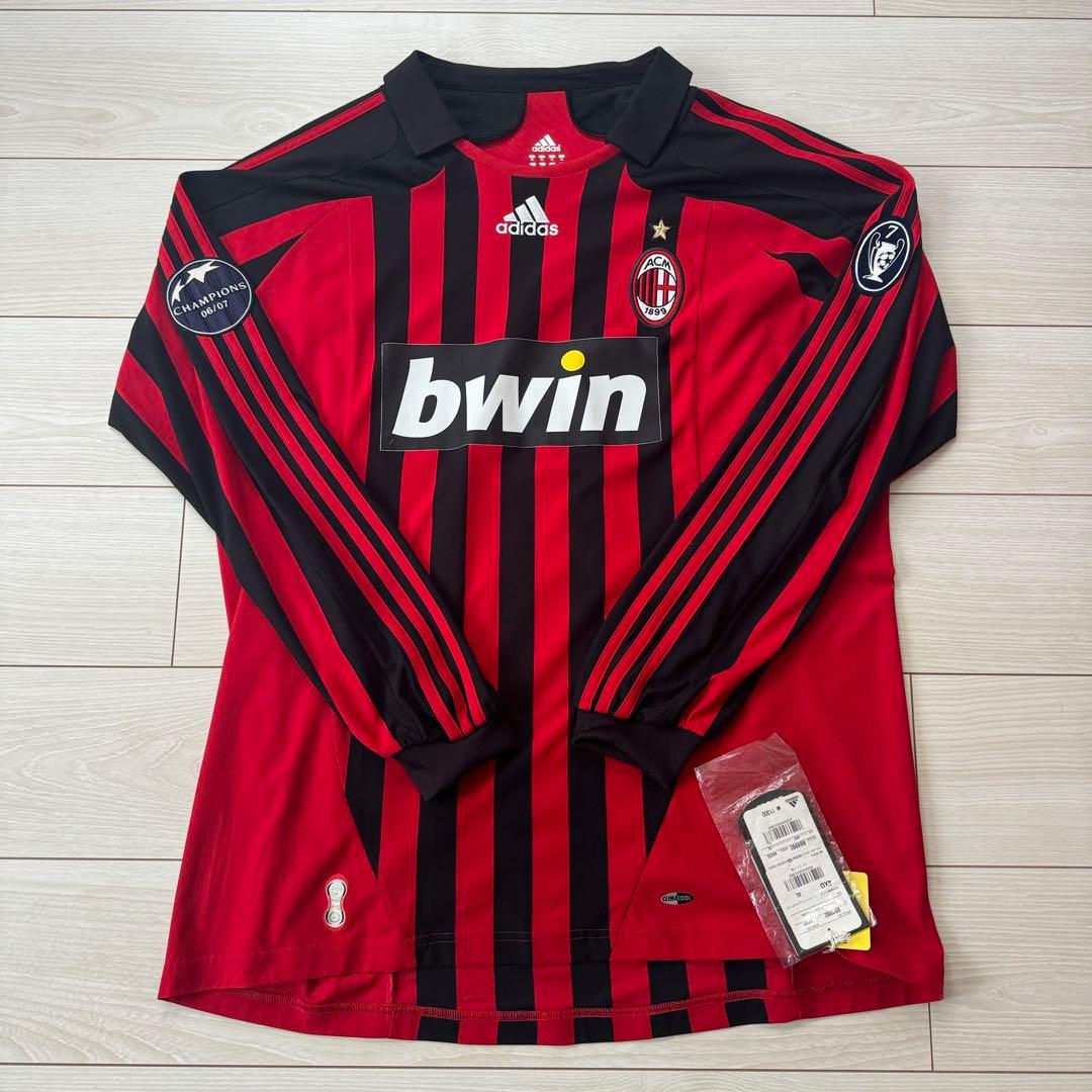 正規品」ACミラン 07/08 長袖ユニフォーム カカ サッカー サイズ XL