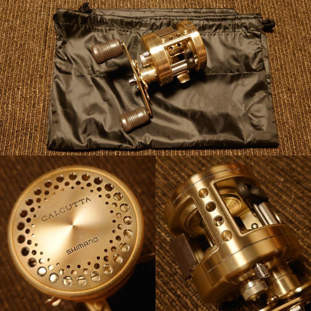 希少極上美品廃盤シマノ 初代 95 カルカッタ 200XT ライトハンドル DC