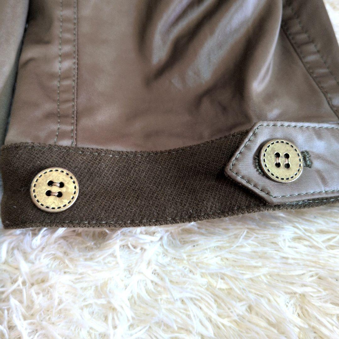 日本製☆OLLEBOREBLA フード付きコート ぶたさん ビーズ バンビ