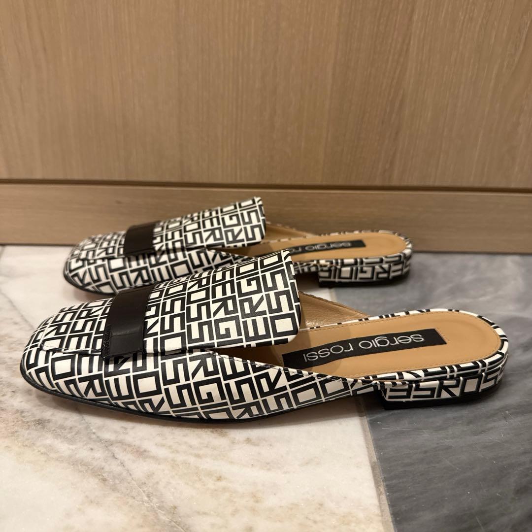 【美品】Sergio Rossiセルジオロッシ　ミュール36.5（23.5cm）