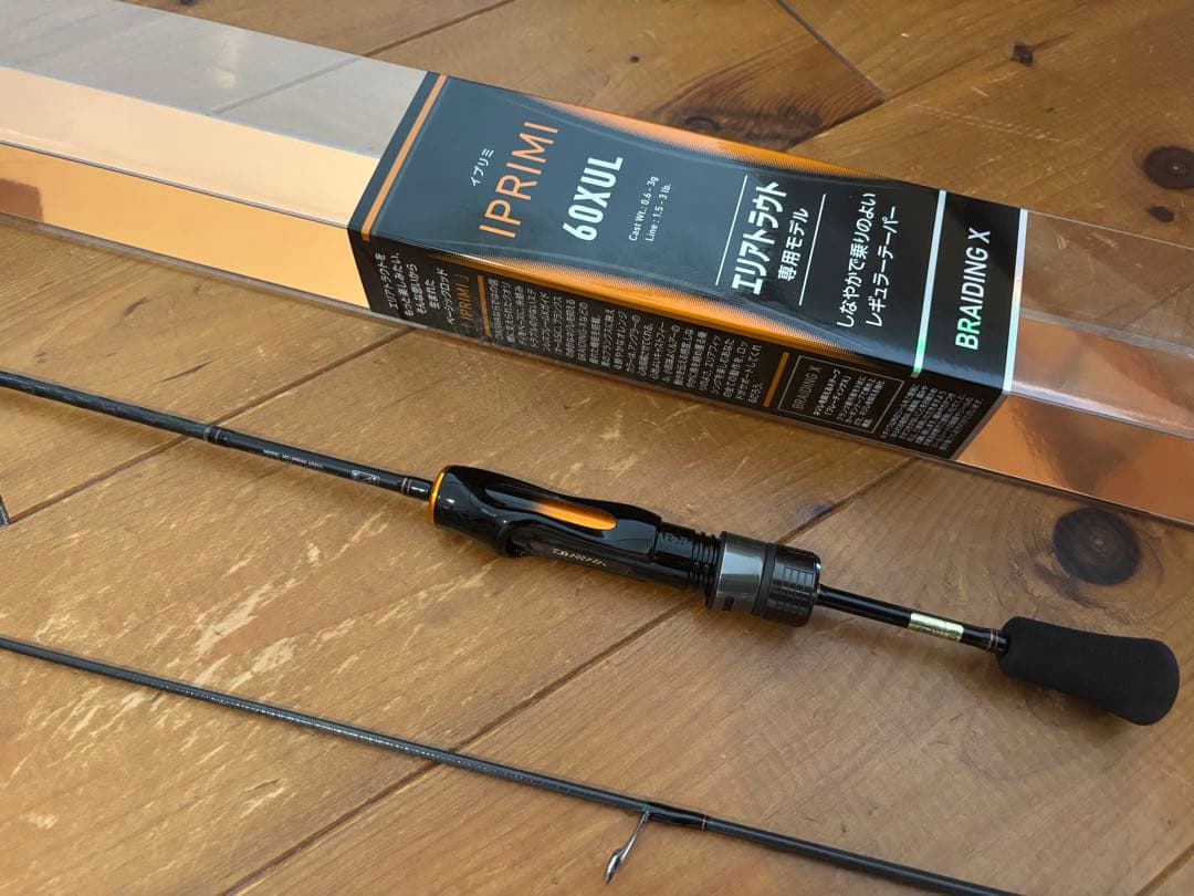 ダイワ イプリミ 60xul DAIWA（ダイワ） イプリミ 60XUL―4 ／エリアトラウトロッド
